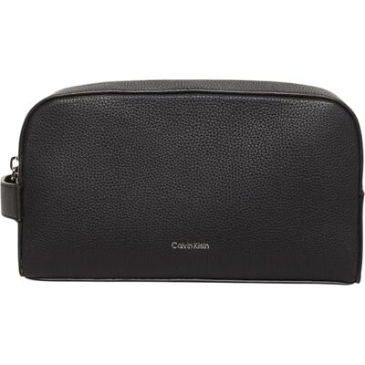 Calvin Herren Kulturbeutel Foil Emboss mit Trageschlaufe, Schwarz (Black), Einheitsgröße Calvin Herren Kulturbeutel Foil Emboss mit Trageschlaufe, Schwarz (Black), Einheitsgröße
