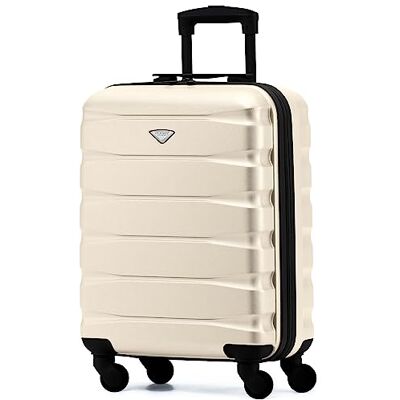 Flight Knight Leichte 4-Rad-ABS-Hartschalenkoffer Handgepack, zugelassen fur uber 60 Fluggesellschaften, einschließlich easyJet, Jet2 und maximale Große fur Ryanair (Priority) 55 x 40 x 20 cm Flight Knight Leichte 4-Rad-ABS-Hartschalenkoffer Handgepack, zugelassen fur uber 60 Fluggesellschaften, einschließlich easyJet, Jet2 und maximale Große fur Ryanair (Priority) 55 x 40 x 20 cm