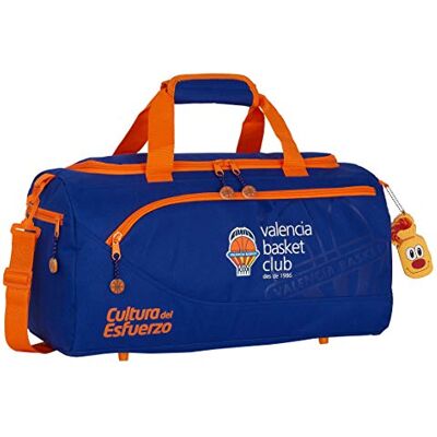 safta Valencia, Blau/orange, 260x120x150 mm, Sporttasche safta Valencia, Blau/orange, 260x120x150 mm, Sporttasche