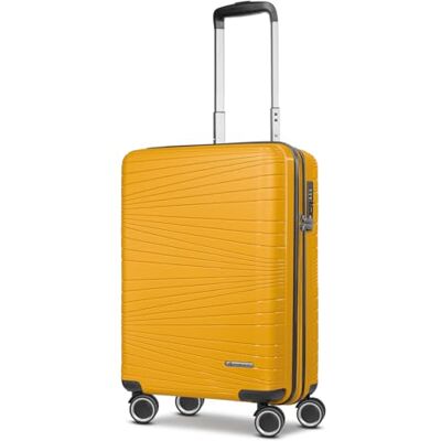 Franky Dallas 3.0 Hartschalen-Trolley mit 4 Rollen S 55 cm Ausgestattet mit TSA-Schloss, Dehnfalte, Innenfächer, Leicht Carry on Luggage für Männer-Frauen Ideal für Flug-Geschäftsreisen Franky Dallas 3.0 Hartschalen-Trolley mit 4 Rollen S 55 cm Ausgestattet mit TSA-Schloss, Dehnfalte, Innenfächer, Leicht Carry on Luggage für Männer-Frauen Ideal für Flug-Geschäftsreisen
