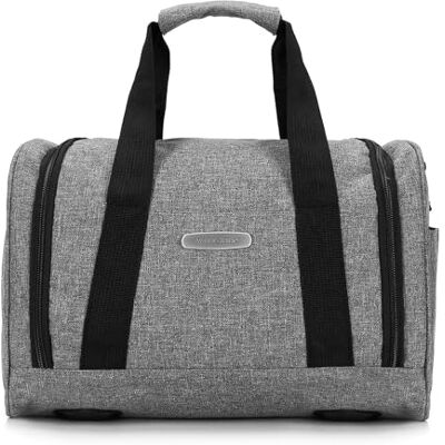 WITTCHEN Office Kollektion Kleine Reisetasche Trainingstasche Praktische und Multifunktionale Größe S Grau WITTCHEN Office Kollektion Kleine Reisetasche Trainingstasche Praktische und Multifunktionale Größe S Grau