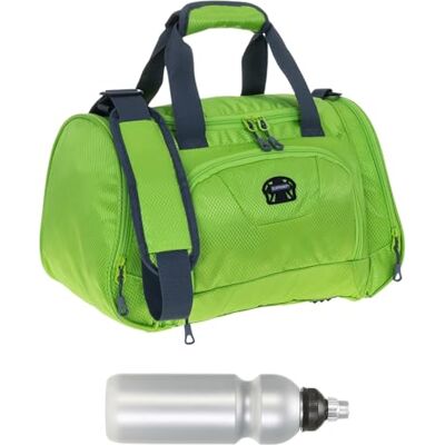 Elephant Sporttasche klein 42 cm Gym Bag Sport Trainer 1242 grün +Flasche lime green Damen Herren Kinder Schule Reise Arbeit Fitness Tasche Gymbag Sportstudio 18 L Elephant Sporttasche klein 42 cm Gym Bag Sport Trainer 1242 grün +Flasche lime green Damen Herren Kinder Schule Reise Arbeit Fitness Tasche Gymbag Sportstudio 18 L