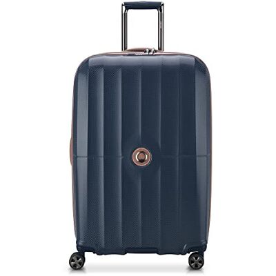 DELSEY Paris ST Tropez Großer, starrer, erweiterbarer Koffer 76x49x34 cm 110 Liter L Marineblau DELSEY Paris ST Tropez Großer, starrer, erweiterbarer Koffer 76x49x34 cm 110 Liter L Marineblau