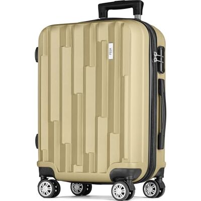 POSH Groß Hartschalenkoffer Leichter ABS Koffer 100L mit 4 kg Reisekoffer XL mit Zahlenschloss 360° Leichtlauf Rollen Für Reisen von 2 Wochen POSH Groß Hartschalenkoffer Leichter ABS Koffer 100L mit 4 kg Reisekoffer XL mit Zahlenschloss 360° Leichtlauf Rollen Für Reisen von 2 Wochen