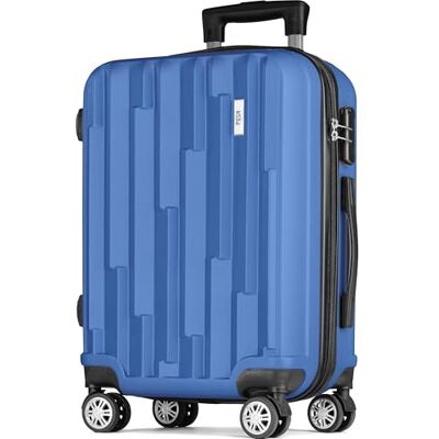 POSH Groß Hartschalenkoffer Leichter ABS Koffer 100L mit 4 kg Reisekoffer XL mit Zahlenschloss 360° Leichtlauf Rollen Für Reisen von 2 Wochen POSH Groß Hartschalenkoffer Leichter ABS Koffer 100L mit 4 kg Reisekoffer XL mit Zahlenschloss 360° Leichtlauf Rollen Für Reisen von 2 Wochen