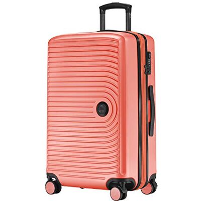 Hauptstadtkoffer Mitte Mittelgroßer Hartschalenkoffer, TSA, 4 Rollen, Check-In Gepäck mit 8 cm Volumenerweiterung, 68 cm, 88 L, Korall Hauptstadtkoffer Mitte Mittelgroßer Hartschalenkoffer, TSA, 4 Rollen, Check-In Gepäck mit 8 cm Volumenerweiterung, 68 cm, 88 L, Korall