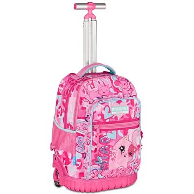 Mitama Trolley Run Extra CUTIECAT, 33 Liter, Doppelfach, Rosa, Multifunktionstaschen, Mädchen, Grund- und Mittelschule, Freizeit und Reisen Mitama Trolley Run Extra CUTIECAT, 33 Liter, Doppelfach, Rosa, Multifunktionstaschen, Mädchen, Grund- und Mittelschule, Freizeit und Reisen