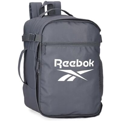 Reebok Ashland Kabinenrucksack, grau, 25 x 40 x 20 cm, Polyester, 17 l von Joumma Bags Reebok Ashland Kabinenrucksack, grau, 25 x 40 x 20 cm, Polyester, 17 l von Joumma Bags