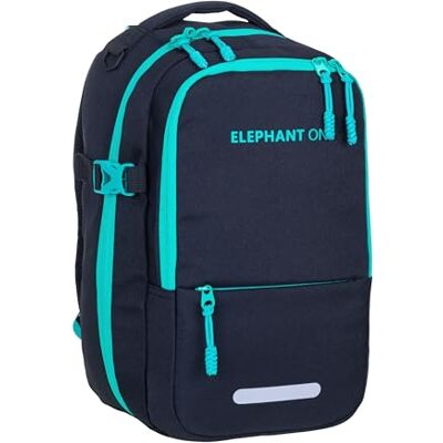 Elephant Fly Small Rucksack Handgepäck 20L, Schwarz Türkis S 13131 +g Flugzeug 20 L Bus Reisetasche Klein Tasche Travel 40x25x20cm Anti-Theft Elephant Fly Small Rucksack Handgepäck 20L, Schwarz Türkis S 13131 +g Flugzeug 20 L Bus Reisetasche Klein Tasche Travel 40x25x20cm Anti-Theft