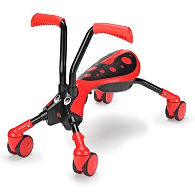 Scramblebug Skarabäus Rutschauto mit 4 Rädern für Kleinkinder von 1 bis 3 Jahren, faltbar, entwickelt Gleichgewicht und Motorik, Kratzfeste Räder mit 360 Grad Scramblebug Skarabäus Rutschauto mit 4 Rädern für Kleinkinder von 1 bis 3 Jahren, faltbar, entwickelt Gleichgewicht und Motorik, Kratzfeste Räder mit 360 Grad