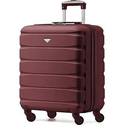 Flight Knight Leichte 4-Rad-ABS-Hartschalenkoffer, Handgepack, zugelassen fur Fluggesellschaften, einschließlich British Airways, und maximale Große fur easyJet, große Handgepacktasche 56x45x25 cm Flight Knight Leichte 4-Rad-ABS-Hartschalenkoffer, Handgepack, zugelassen fur Fluggesellschaften, einschließlich British Airways, und maximale Große fur easyJet, große Handgepacktasche 56x45x25 cm