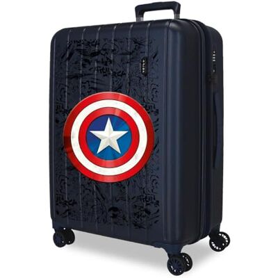 Disney Joumma Kabinenkoffer, ausziehbar, Harter ABS-Kunststoff, TSA-Verschluss, 4 Räder, Handgepäck, Amerika, Einheitsgröße, Mittelgroßer Koffer Disney Joumma Kabinenkoffer, ausziehbar, Harter ABS-Kunststoff, TSA-Verschluss, 4 Räder, Handgepäck, Amerika, Einheitsgröße, Mittelgroßer Koffer
