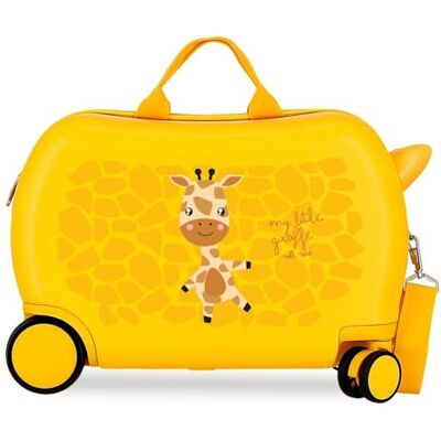 Roll Road Happy Pets Giraffe Kinderkoffer, Mehrfarbig, 45 x 31 x 20 cm, ABS 24.6L 1.76kg, 4 Rollen Roll Road Happy Pets Giraffe Kinderkoffer, Mehrfarbig, 45 x 31 x 20 cm, ABS 24.6L 1.76kg, 4 Rollen