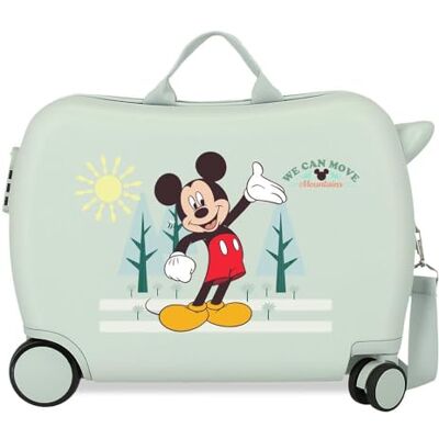 Disney Joumma Micky & Minnie, Kinderkoffer, Grün, 50 x 38 x 20 cm, starr, 1,8 kg, ABS, 1,8 kg, 38 l, Handgepäck, grün, Talla única, Kinderkoffer Disney Joumma Micky & Minnie, Kinderkoffer, Grün, 50 x 38 x 20 cm, starr, 1,8 kg, ABS, 1,8 kg, 38 l, Handgepäck, grün, Talla única, Kinderkoffer