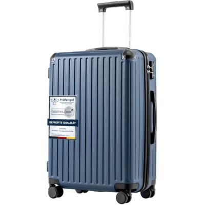 COOLIFE Mittelgroßer Koffer Hartschalen Hartschalenkoffer, ABS+PC, 65.5 cm Reisekoffer mit TSA-Schloss Teleskopgriff und 4 Zwillingsrollen, Trolley-Koffer für Geschäftsreise Auslandsstudium COOLIFE Mittelgroßer Koffer Hartschalen Hartschalenkoffer, ABS+PC, 65.5 cm Reisekoffer mit TSA-Schloss Teleskopgriff und 4 Zwillingsrollen, Trolley-Koffer für Geschäftsreise Auslandsstudium