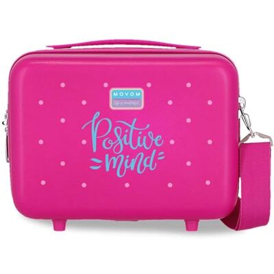 MOVOM Block Nececer Adaptable Pink 29x21x15 cm Rigid ABS 9.1L 0.8 kg MOVOM Block Nececer Adaptable Pink 29x21x15 cm Rigid ABS 9.1L 0.8 kg
