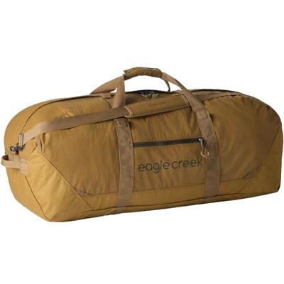 Eagle No Matter What Reisetasche 110L Braun Verstärkte Nähte und Zurrgurte, abnehmbarer gepolsterter Schultergurt, klein verstaubar, 110L Volumen Eagle No Matter What Reisetasche 110L Braun Verstärkte Nähte und Zurrgurte, abnehmbarer gepolsterter Schultergurt, klein verstaubar, 110L Volumen