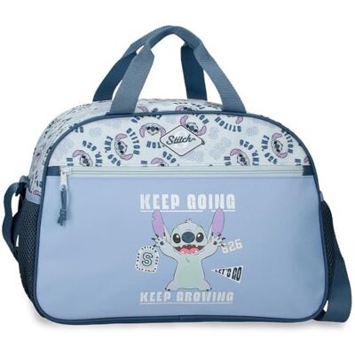 Disney Joumma Stitch Keep Going Reisetasche Blau 40x28x22 cm Polyester 24,64L Disney Joumma Stitch Keep Going Reisetasche Blau 40x28x22 cm Polyester 24,64L