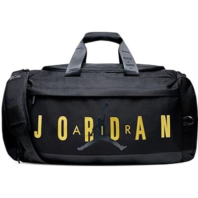 Nike Jam Velocity Duffle Kinder Duffel Taschen Blackgold M Nike Jam Velocity Duffle Kinder Duffel Taschen Blackgold M