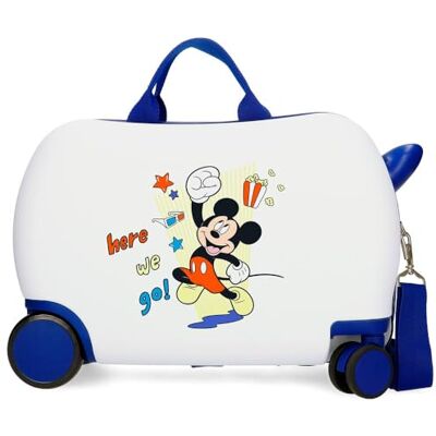 Disney Joumma Mickey & Minnie, Kinderkoffer, Mehrfarbig, 45 x 31 x 20 cm, starr, 1,8 kg, ABS-Kunststoff, 1,8 kg, 27,9 l, Handgepäck, bunt, Talla única, Kinderkoffer Disney Joumma Mickey & Minnie, Kinderkoffer, Mehrfarbig, 45 x 31 x 20 cm, starr, 1,8 kg, ABS-Kunststoff, 1,8 kg, 27,9 l, Handgepäck, bunt, Talla única, Kinderkoffer