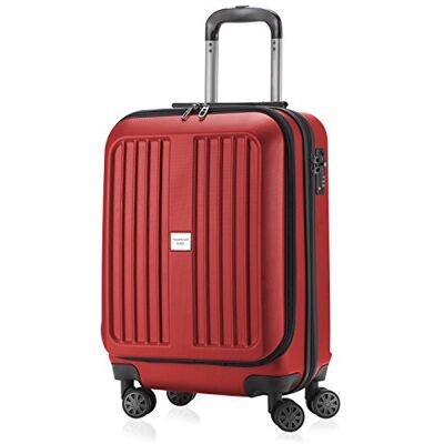 Hauptstadtkoffer X-Berg Handgepäck Koffer Trolley Hartschalenkoffer, TSA, 55 cm, 42 Liter, Rot matt Hauptstadtkoffer X-Berg Handgepäck Koffer Trolley Hartschalenkoffer, TSA, 55 cm, 42 Liter, Rot matt