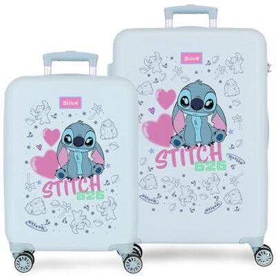 Disney Kinderkoffer aus ABS, einem robusten und leichten Material, mit Doppelrollen und seitlichem Zahlenschloss, von Joumma Bags Disney Kinderkoffer aus ABS, einem robusten und leichten Material, mit Doppelrollen und seitlichem Zahlenschloss, von Joumma Bags