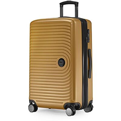 Hauptstadtkoffer Mitte Mittelgroßer Hartschalenkoffer, Check-In Gepäck mit 8 cm Volumenerweiterung, TSA, 4 gummierte Doppelrollen, 68 cm, 88 L, Herbstgold Hauptstadtkoffer Mitte Mittelgroßer Hartschalenkoffer, Check-In Gepäck mit 8 cm Volumenerweiterung, TSA, 4 gummierte Doppelrollen, 68 cm, 88 L, Herbstgold