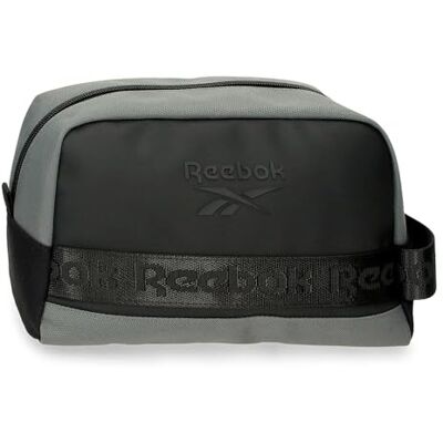 Reebok Baltimore Kulturbeutel, Grau, 25 x 15 x 12 cm, Polyester, by Joumma Bags Reebok Baltimore Kulturbeutel, Grau, 25 x 15 x 12 cm, Polyester, by Joumma Bags