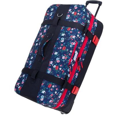 Elephant Trolley Reisetrolley Travel Tasche XXL 82 cm 13026 Blue Flower Reisetasche 2 hauptfächer Gepäck 120 Liter Trolly Herrn Damen Tasche Schullandheim Weichgepäck Schiffsreise Elephant Trolley Reisetrolley Travel Tasche XXL 82 cm 13026 Blue Flower Reisetasche 2 hauptfächer Gepäck 120 Liter Trolly Herrn Damen Tasche Schullandheim Weichgepäck Schiffsreise