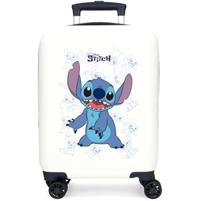 Disney Unisex Kinder Happy Stitch Gepäck- Kindergepäck, Weiß, 33 x 50 x 20 cm Disney Unisex Kinder Happy Stitch Gepäck- Kindergepäck, Weiß, 33 x 50 x 20 cm