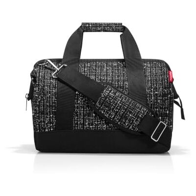 reisenthel Allrounder M bouclé Black – Vielfältige Doktortasche zum Reisen, für die Arbeit oder Freizeit – Mit funktional-stylischem Design reisenthel Allrounder M bouclé Black – Vielfältige Doktortasche zum Reisen, für die Arbeit oder Freizeit – Mit funktional-stylischem Design