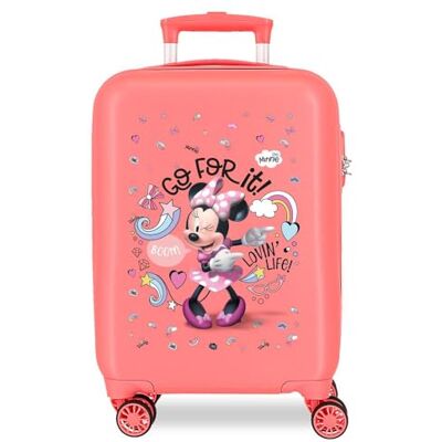 Disney Joumma Minnie, Loving Life, Kinderkoffer, Rosa, 45 x 31 x 20 cm, starr, 1,8 kg, ABS, 1,8 kg, 27,9 l, Handgepäck, Rosa, Talla única, Kabinenkoffer Disney Joumma Minnie, Loving Life, Kinderkoffer, Rosa, 45 x 31 x 20 cm, starr, 1,8 kg, ABS, 1,8 kg, 27,9 l, Handgepäck, Rosa, Talla única, Kabinenkoffer