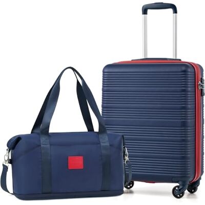 COOLIFE Handgepäck Koffer 55x40x20cm für Easyjet, 45x36x20cm Reisetasche Trolley Handgepäck für Kurztrips und Geschäftsreisen, Leichter ABS Hartschale mit TSA-Schloss, Teleskopgriff, 4 360° Rollen COOLIFE Handgepäck Koffer 55x40x20cm für Easyjet, 45x36x20cm Reisetasche Trolley Handgepäck für Kurztrips und Geschäftsreisen, Leichter ABS Hartschale mit TSA-Schloss, Teleskopgriff, 4 360° Rollen
