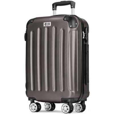 POSH Koffer mittelgroß aus ABS Leichter Hartschalen Trolley 65x45x25 cm Reisekoffer 62L mit Zahlenschloss, Hartschalenkoffer mit 3 kg und 360° Leichtlauf Rollen, Für Reisen von 5–7 Tagen POSH Koffer mittelgroß aus ABS Leichter Hartschalen Trolley 65x45x25 cm Reisekoffer 62L mit Zahlenschloss, Hartschalenkoffer mit 3 kg und 360° Leichtlauf Rollen, Für Reisen von 5–7 Tagen