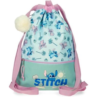 Disney Stitch Multicolor Polyester Gym Sac - Gym Sac Disney Stitch Multicolor Polyester Gym Sac - Gym Sac
