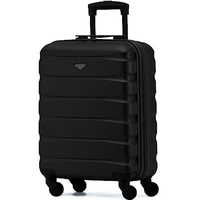 Flight Knight Leichte 4-Rad-ABS-Hartschalenkoffer Handgepack, zugelassen fur uber 60 Fluggesellschaften, einschließlich easyJet, Jet2 und maximale Große fur Ryanair (Priority) 55 x 40 x 20 cm Flight Knight Leichte 4-Rad-ABS-Hartschalenkoffer Handgepack, zugelassen fur uber 60 Fluggesellschaften, einschließlich easyJet, Jet2 und maximale Große fur Ryanair (Priority) 55 x 40 x 20 cm