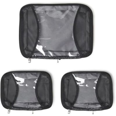 Baggallini Unisex-Erwachsene (nur Gepäck) 2 Med + 1 Large Compression Cube Kompressionswürfel, 3-teiliges Set, leichte Kompressions-Verpackungswürfel für Reisen, Midnight Blossom Baggallini Unisex-Erwachsene (nur Gepäck) 2 Med + 1 Large Compression Cube Kompressionswürfel, 3-teiliges Set, leichte Kompressions-Verpackungswürfel für Reisen, Midnight Blossom