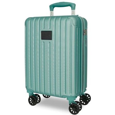 MOVOM Timber Cabin Koffer, 30 x 40 x 20 cm, Robustes ABS-Kombinationsschloss, integriertes 24L 2.18kg, 4 Doppelrollen, Handgepäck, Türkisgrün MOVOM Timber Cabin Koffer, 30 x 40 x 20 cm, Robustes ABS-Kombinationsschloss, integriertes 24L 2.18kg, 4 Doppelrollen, Handgepäck, Türkisgrün