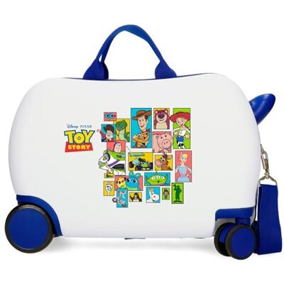 Disney Joumma Toy Story Kinderkoffer Weiß 45x31x20 cm Hartschale ABS 24,6 l 1,76 kg 2 Doppelrollen Handgepäck Disney Joumma Toy Story Kinderkoffer Weiß 45x31x20 cm Hartschale ABS 24,6 l 1,76 kg 2 Doppelrollen Handgepäck