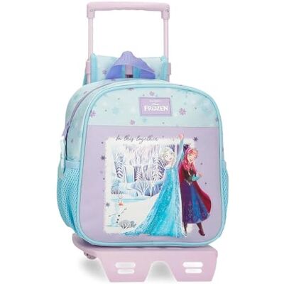 Disney Joumma Frozen In This Together Babyrucksack mit lila Trolley, 23 x 25 x 10 cm, Polyester 5.7L Disney Joumma Frozen In This Together Babyrucksack mit lila Trolley, 23 x 25 x 10 cm, Polyester 5.7L
