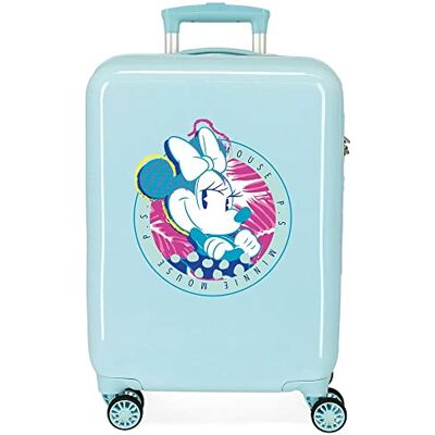 Disney Mickey That´S Easy Kabinentasche, grün, 38 x 55 x 20 cm, starr, ABS, seitlicher Zahlenkombinationsverschluss 34 l, 2,5 kg, 4 doppelte Räder, Handgepäck. Disney Mickey That´S Easy Kabinentasche, grün, 38 x 55 x 20 cm, starr, ABS, seitlicher Zahlenkombinationsverschluss 34 l, 2,5 kg, 4 doppelte Räder, Handgepäck.