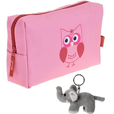 Elephant Kulturtasche Kinder Kulturbeutel Tiere Kids 350 +e (Eule Rosa) Washbag Jungen Mädchen Kids Reise Pouch klein Schullandheim Elephant Kulturtasche Kinder Kulturbeutel Tiere Kids 350 +e (Eule Rosa) Washbag Jungen Mädchen Kids Reise Pouch klein Schullandheim