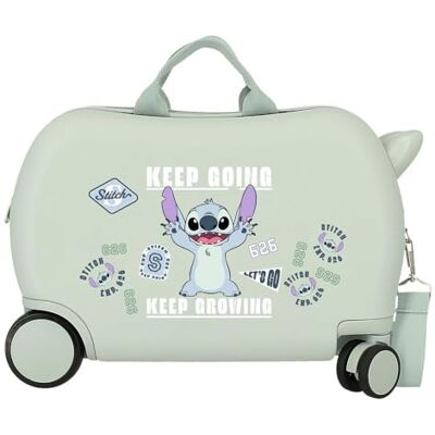 Disney Joumma Stitch Keep Going Kinderkoffer Grün 45x31x20 cm Starres 1.8 kgs ABS 1.8 kgs 24.6 L Handgepäck Disney Joumma Stitch Keep Going Kinderkoffer Grün 45x31x20 cm Starres 1.8 kgs ABS 1.8 kgs 24.6 L Handgepäck