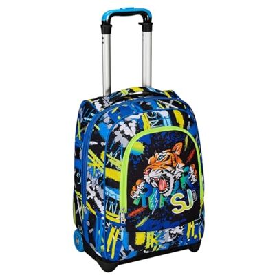 SJ GANG STYLE JAM GANG Jungen Big Trolley Sj Gang Cuccioli Big Trolley SJ Gang Welpen, Blau, Einheitsgröße SJ GANG STYLE JAM GANG Jungen Big Trolley Sj Gang Cuccioli Big Trolley SJ Gang Welpen, Blau, Einheitsgröße