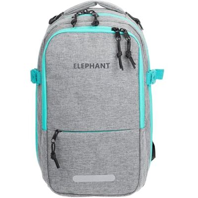 Elephant Fly Small Rucksack Handgepäck 20L, Hellgrau Zip Türkis S 13124 +g Flugzeug 20 L Bus Reisetasche Klein Tasche Travel 40x25x20cm Anti-Theft Elephant Fly Small Rucksack Handgepäck 20L, Hellgrau Zip Türkis S 13124 +g Flugzeug 20 L Bus Reisetasche Klein Tasche Travel 40x25x20cm Anti-Theft