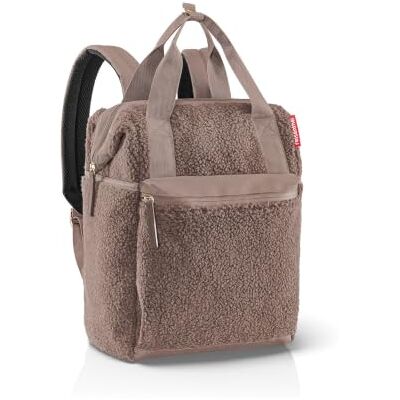 reisenthel allrounder R teddy chocolate – Rucksack und Tragetasche in einem – Mit Stecklasche für Reisetrolleys reisenthel allrounder R teddy chocolate – Rucksack und Tragetasche in einem – Mit Stecklasche für Reisetrolleys