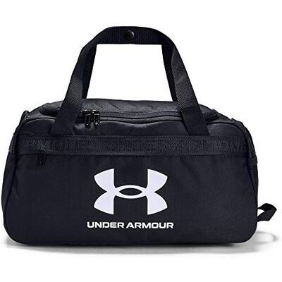 Under Armour Adult Loudon Duffle , Black (001)/White , Medium Under Armour Adult Loudon Duffle , Black (001)/White , Medium