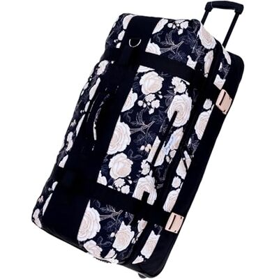 Elephant Trolley Reisetrolley Travel Tasche XXL 82 cm 13026 Black Flower Reisetasche 2 hauptfächer Gepäck 120 Liter Trolly Herrn Damen Tasche Schullandheim Weichgepäck Schiffsreise Elephant Trolley Reisetrolley Travel Tasche XXL 82 cm 13026 Black Flower Reisetasche 2 hauptfächer Gepäck 120 Liter Trolly Herrn Damen Tasche Schullandheim Weichgepäck Schiffsreise