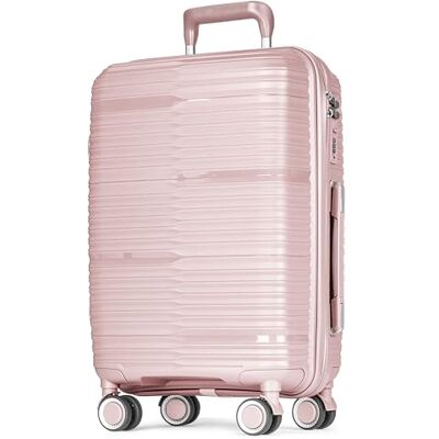 POSH Koffer XL 75x50x30 cm 95L Hartschalenkoffer aus Polypropylen Leichter 4,0 kg Trolley mit TSA Schloss & leisen 360° Zwillingsrollen Robuster Check-in Reisekoffer mit Rollen Groß POSH Koffer XL 75x50x30 cm 95L Hartschalenkoffer aus Polypropylen Leichter 4,0 kg Trolley mit TSA Schloss & leisen 360° Zwillingsrollen Robuster Check-in Reisekoffer mit Rollen Groß