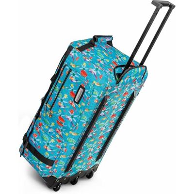 normani Stabile Reisetasche Trolley Big Size XL 80-150 Liter mit 2 Rollen –Robust und wasserabweisend Leichter Reisetrolley XL Tasche NEU Verschiedene Größen Tropical / 80 Liter XXL normani Stabile Reisetasche Trolley Big Size XL 80-150 Liter mit 2 Rollen –Robust und wasserabweisend Leichter Reisetrolley XL Tasche NEU Verschiedene Größen Tropical / 80 Liter XXL